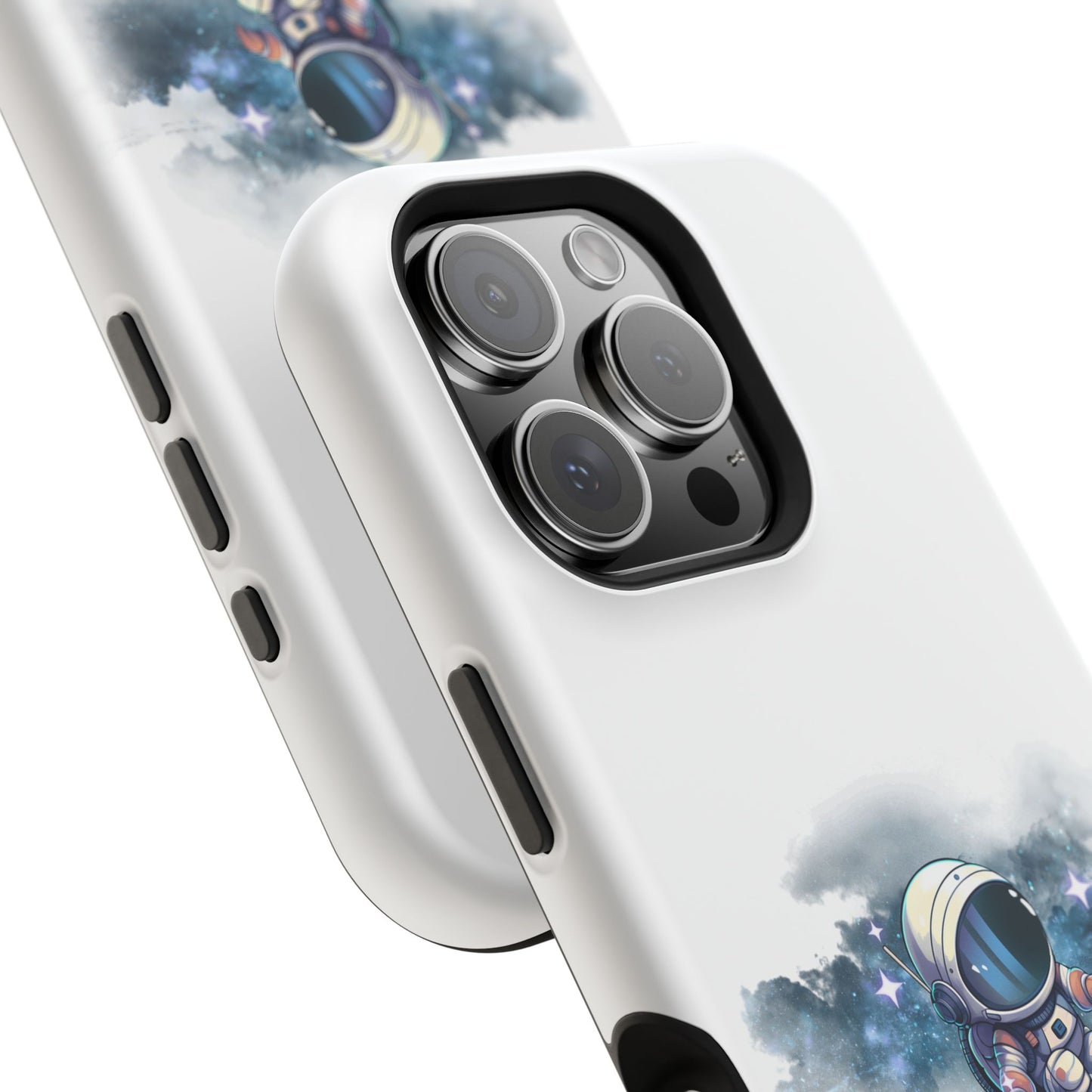 Astronaut Phone Case - "Houston, Please Call My Mom" Impact-Resistant Cover for Space Lovers