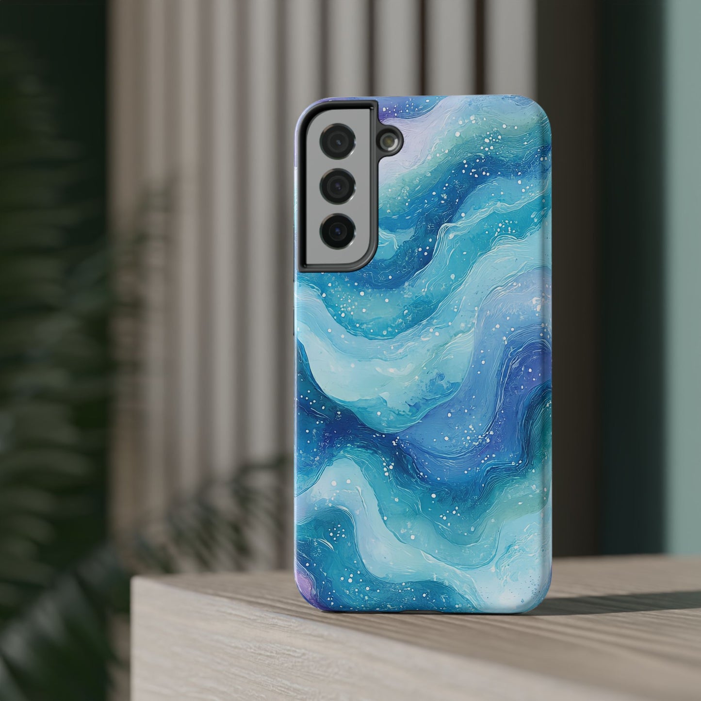 Ocean Wave Impact-Resistant Phone Case - Stylish and Durable Design