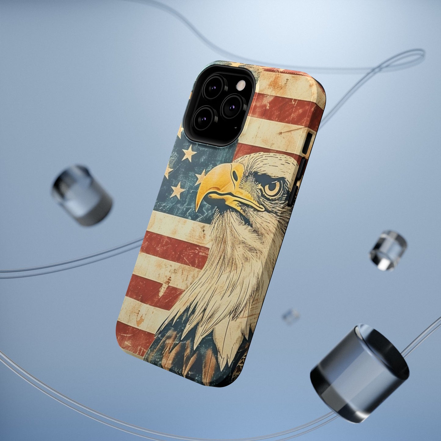 Eagle American Flag Phone Case