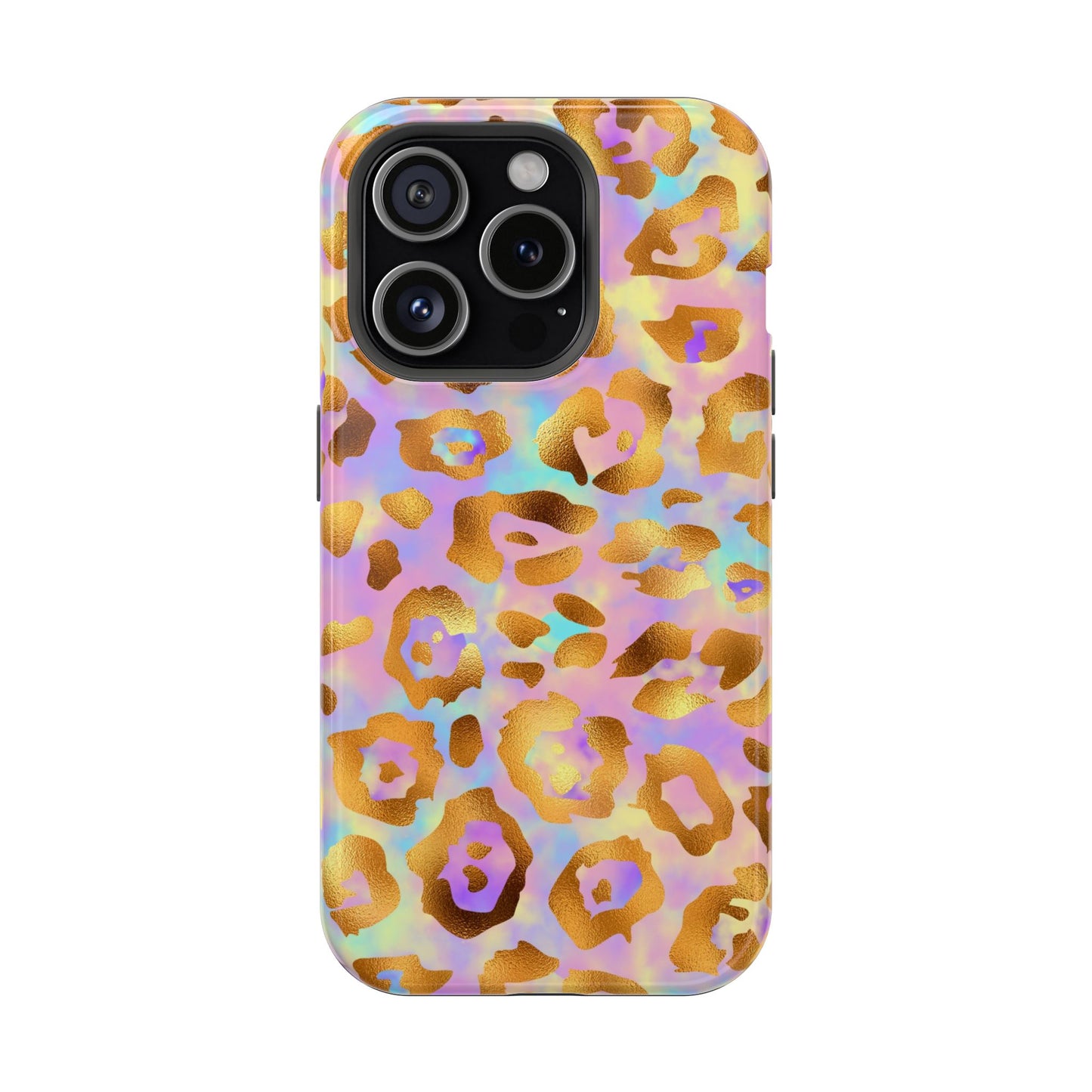Leopard Print Impact-Resistant Phone Case
