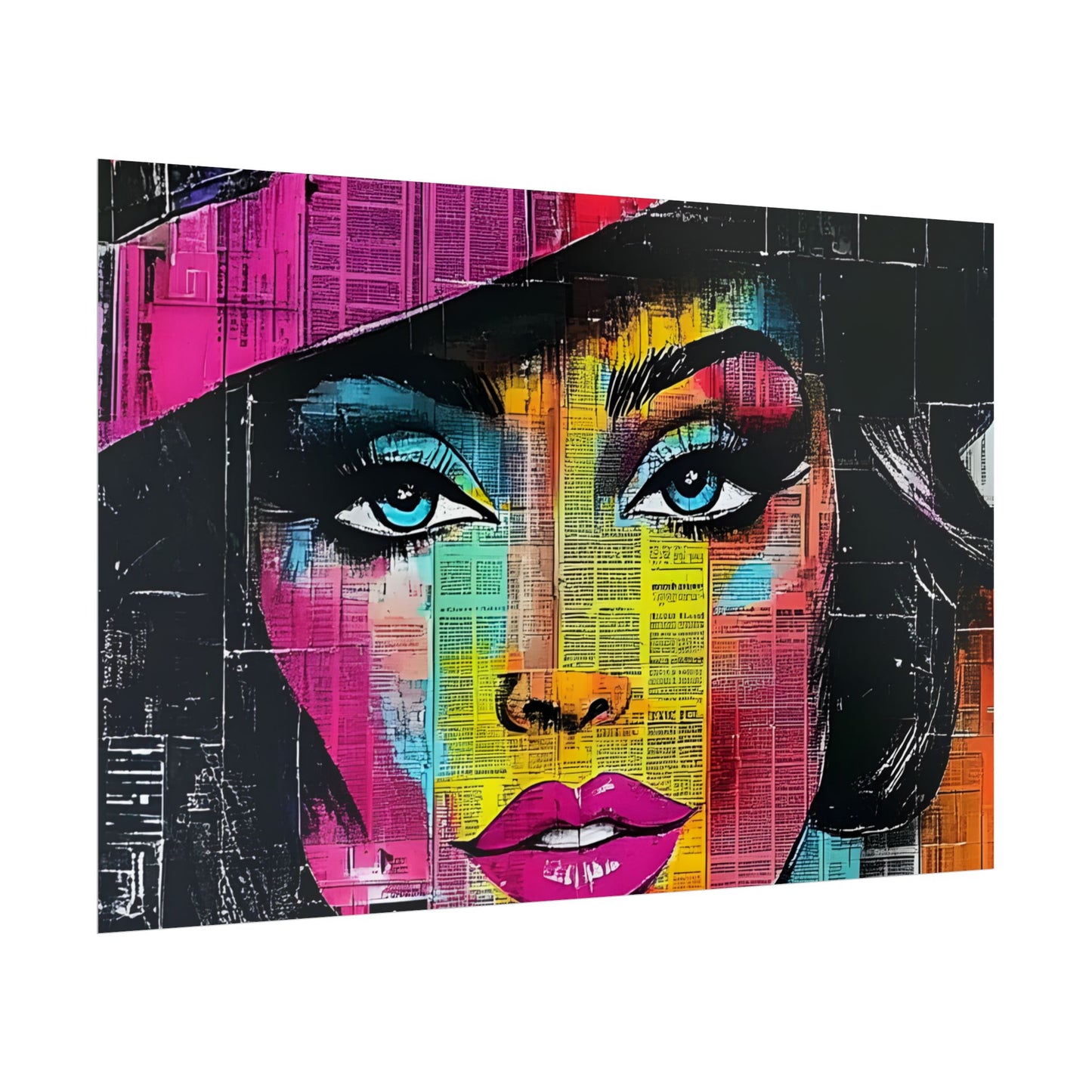 Poster Print Retro Pop Culture Woman 10