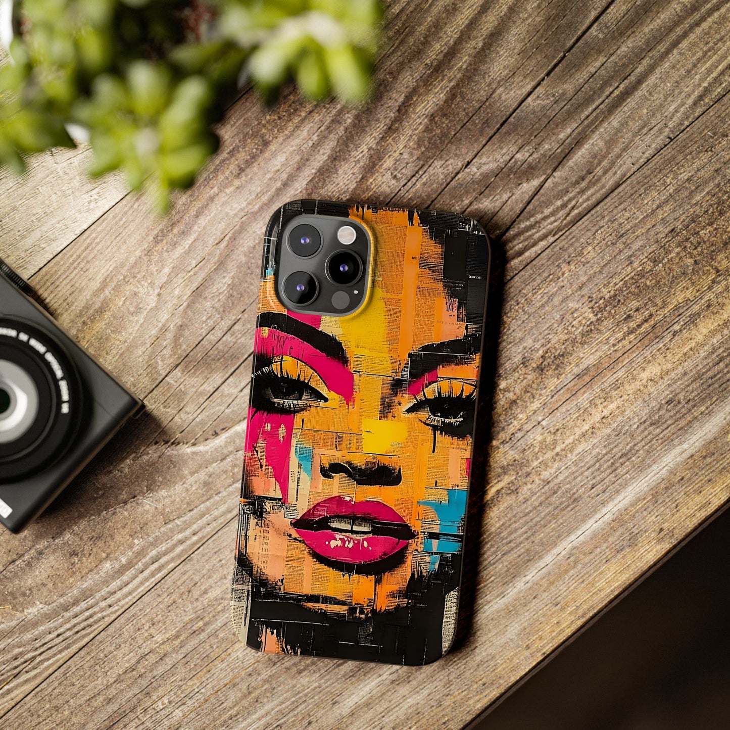 Retro Pop Culture Woman 1 - Phone Case