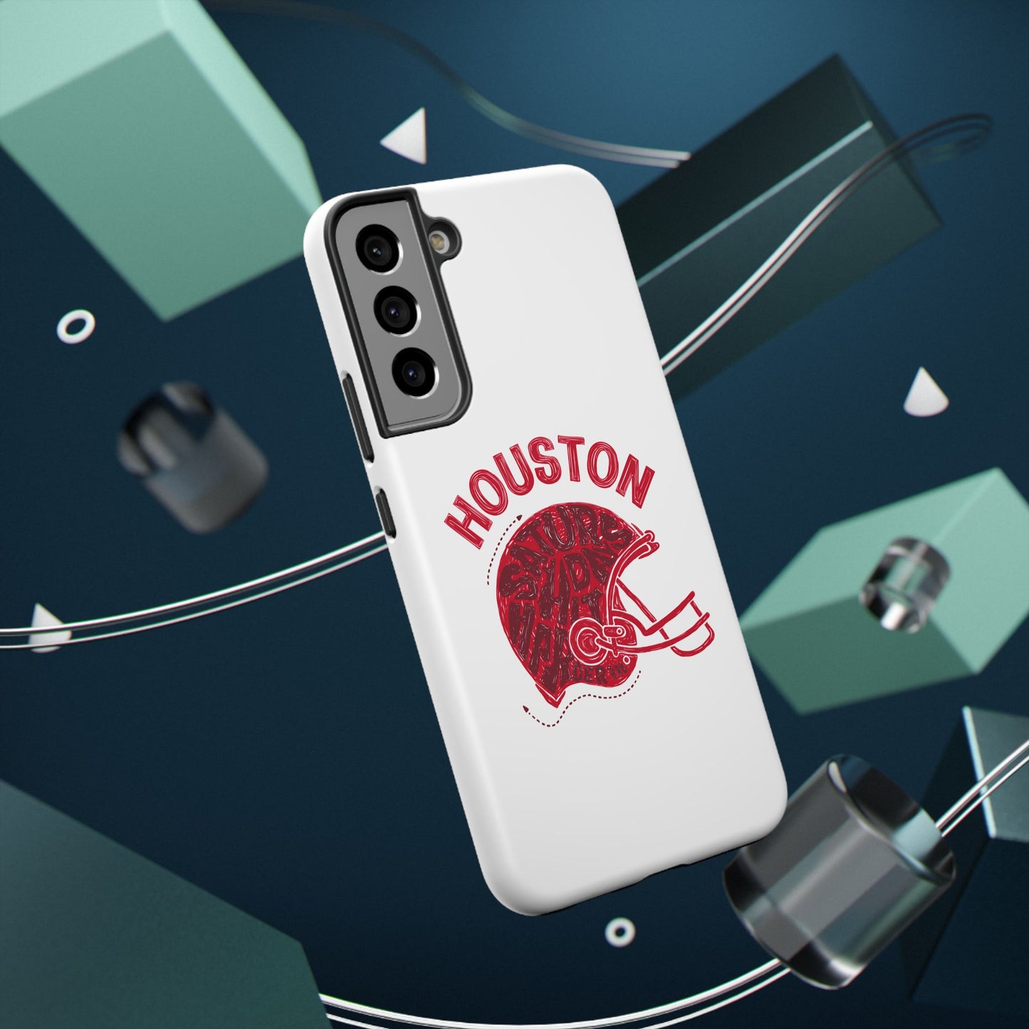 Houston Football Impact-Resistant Phone Case - Durable Design for Fans