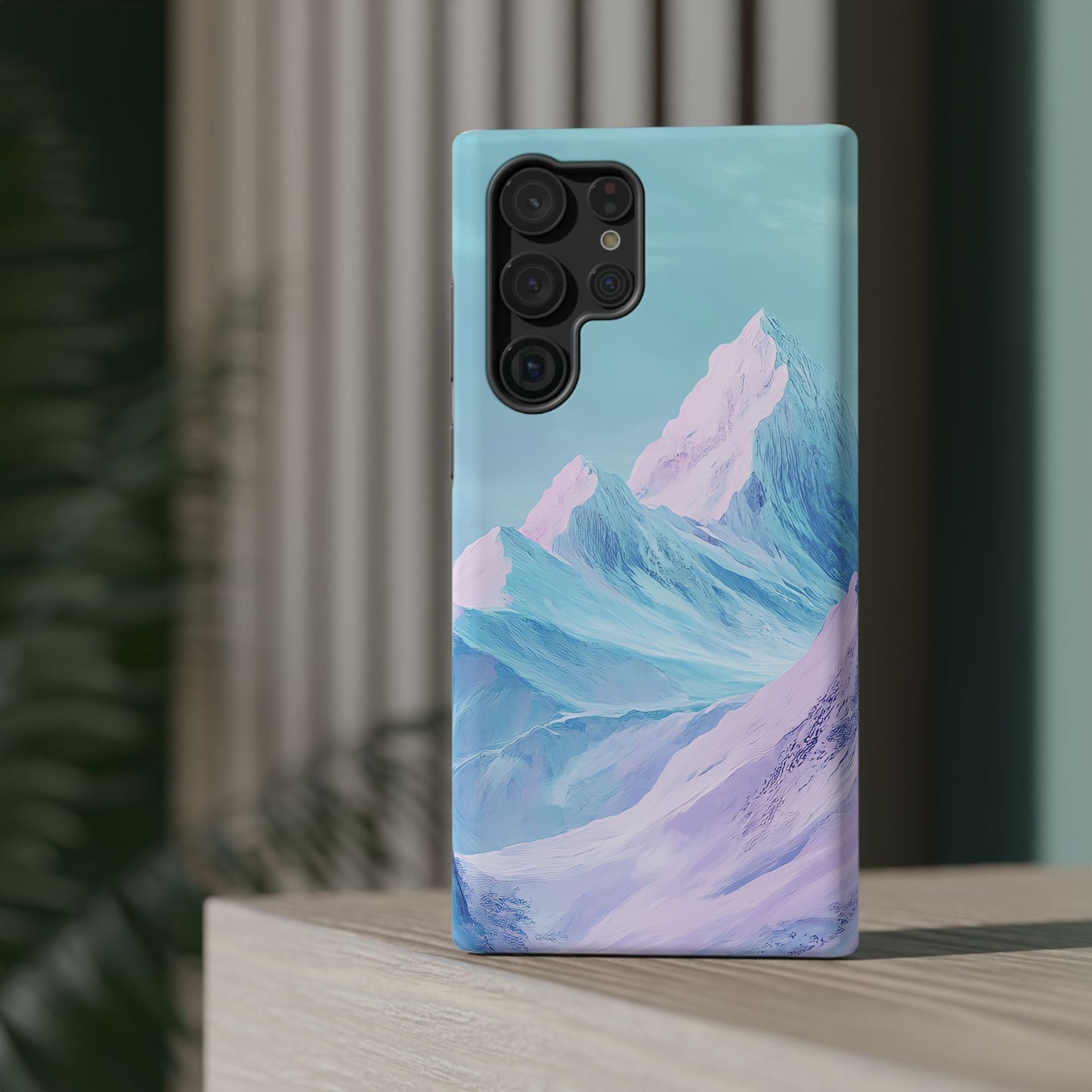 Mountain Landscape Phone Case - Impact-Resistant Protection for Nature Lovers