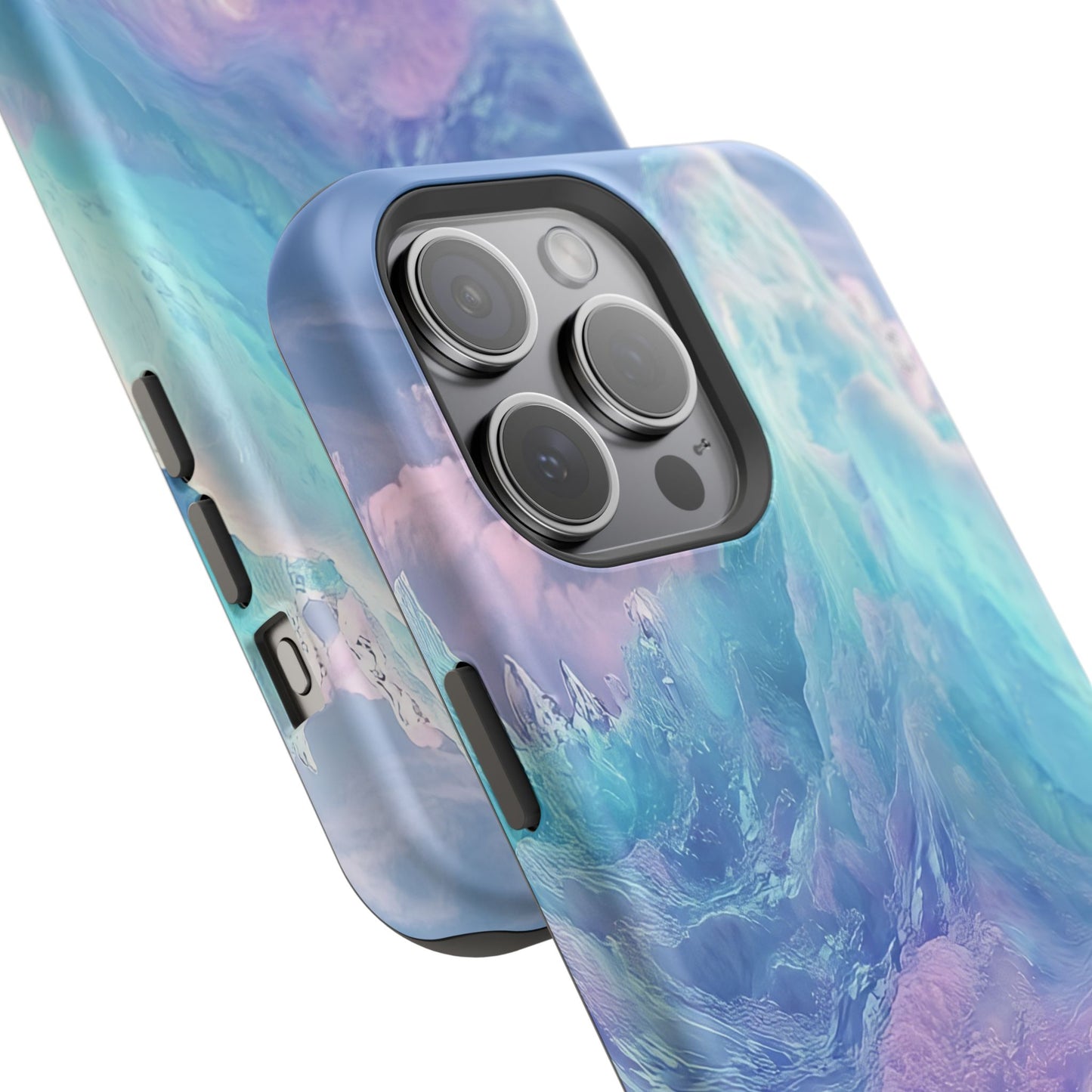 Phone Case - Colorful Abstract Waves Design