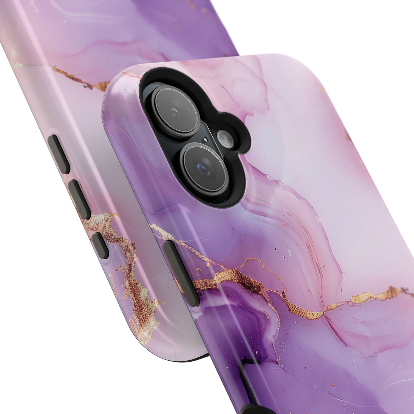 Elegant Purple Marble iPhone Case