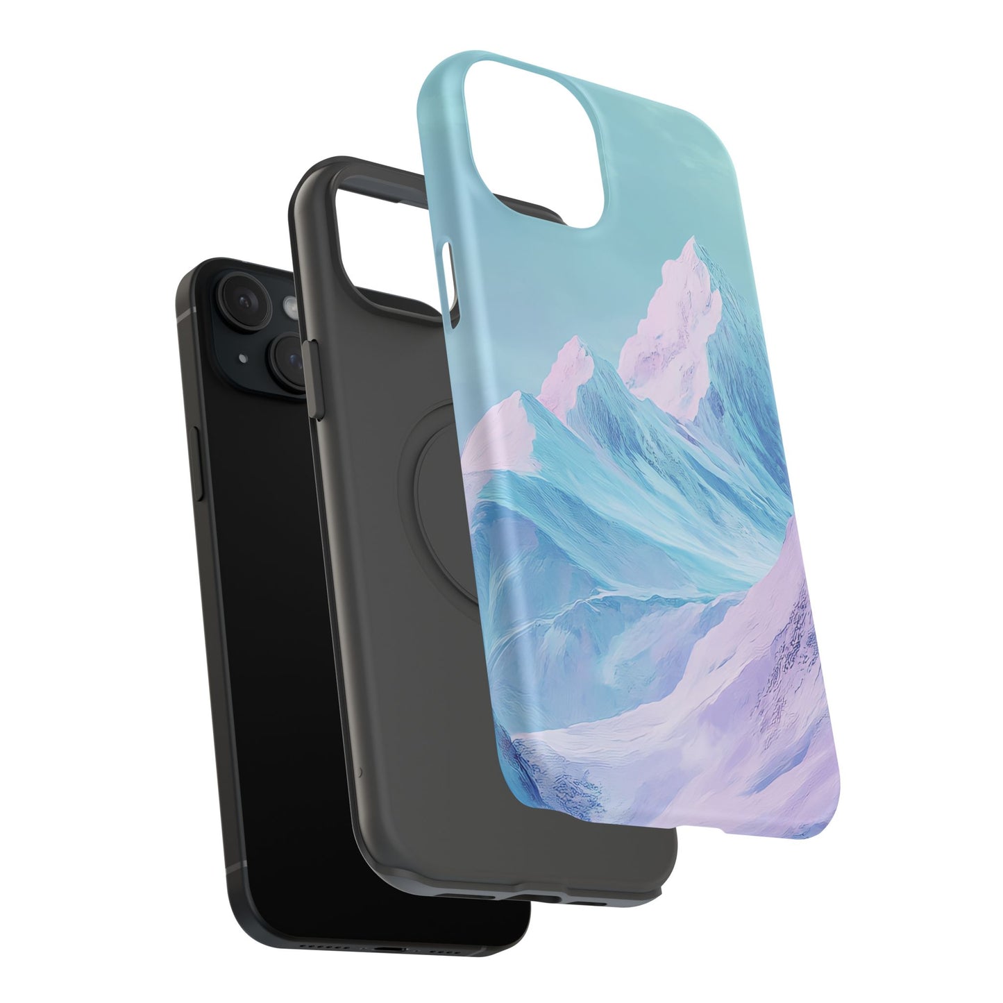 Mountain Landscape Phone Case - Impact-Resistant Protection for Nature Lovers