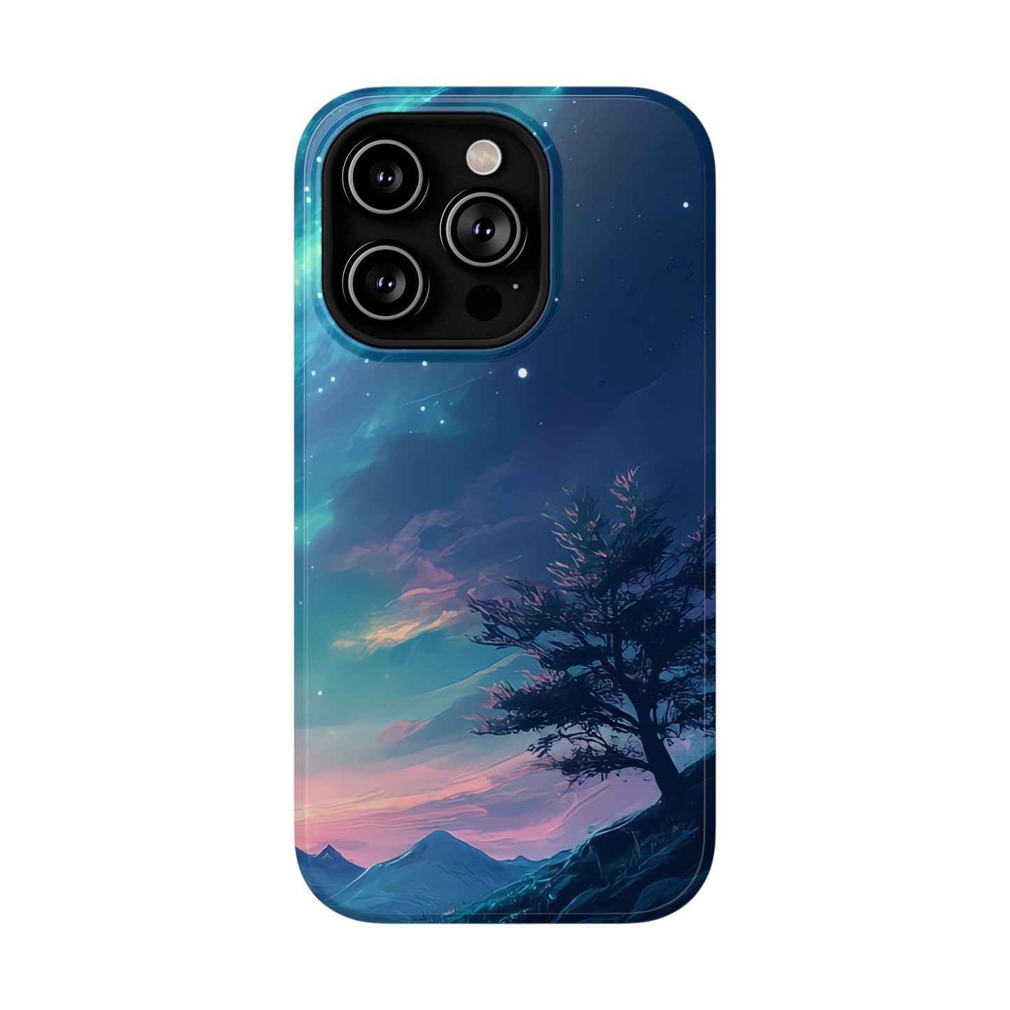 Stunning Galaxy Tree Impact-Resistant Phone Case