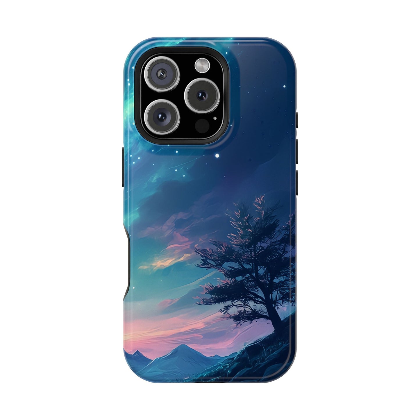 Stunning Galaxy Tree Impact-Resistant Phone Case
