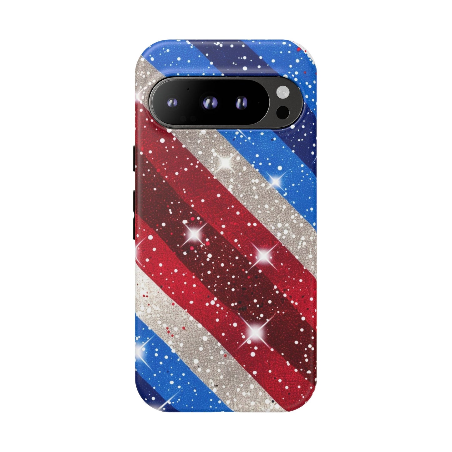 Glittery Patriotic Phone Case - Tough Cases