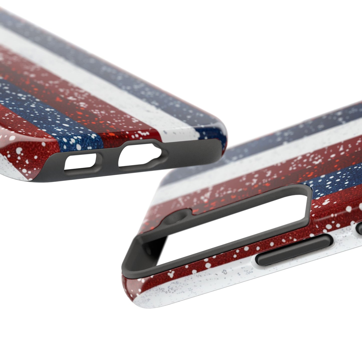 Patriotic Glitter Tough Phone Case