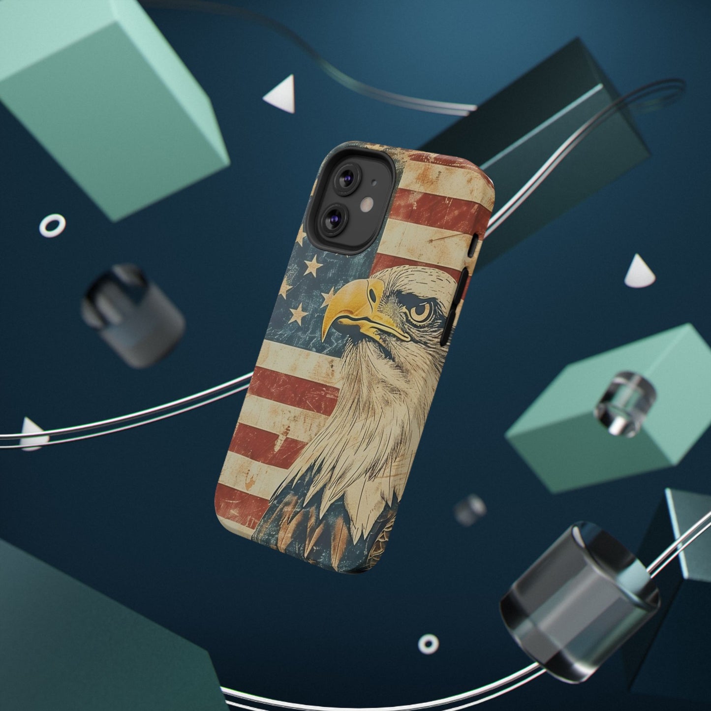 Eagle American Flag Phone Case