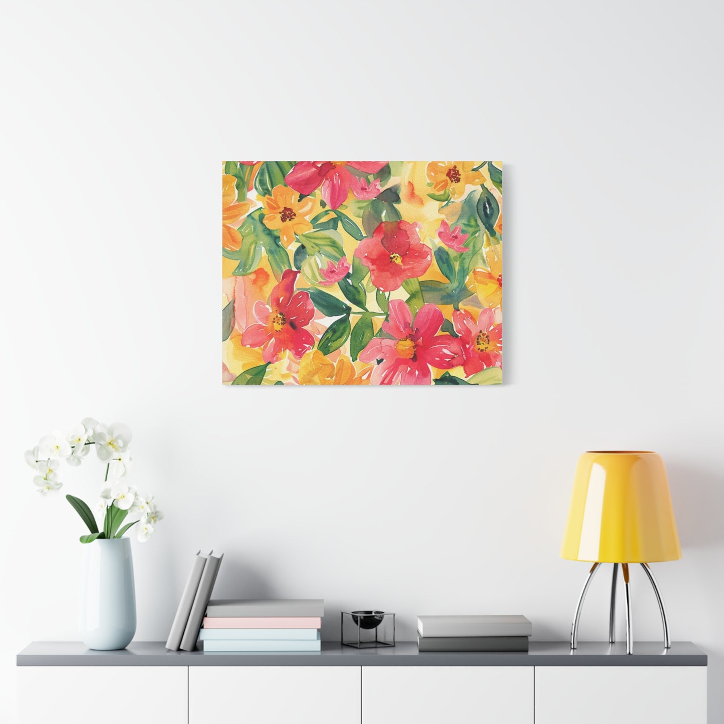 Floral Matte Canvas