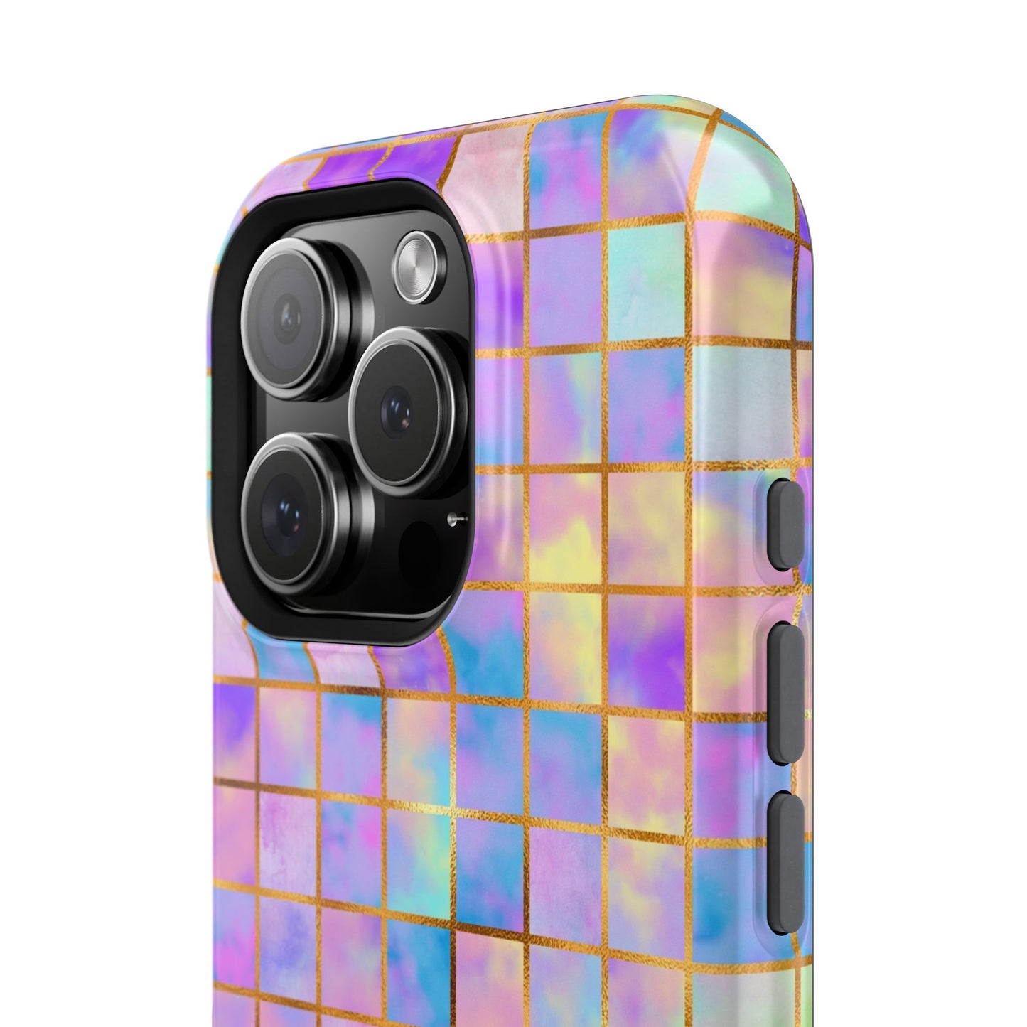 Colorful Mosaic Impact-Resistant Phone Case