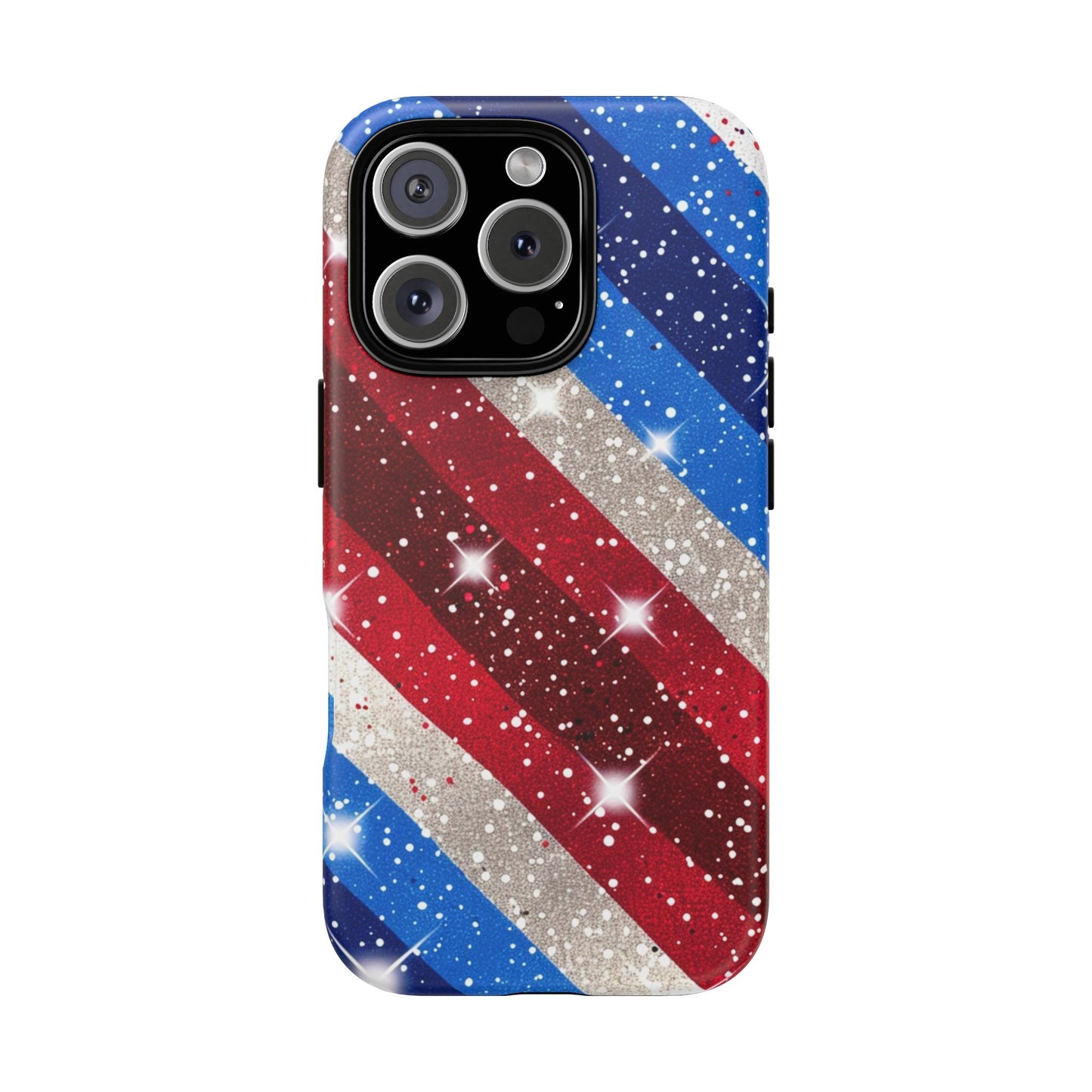 Glittery Patriotic Phone Case - Tough Cases