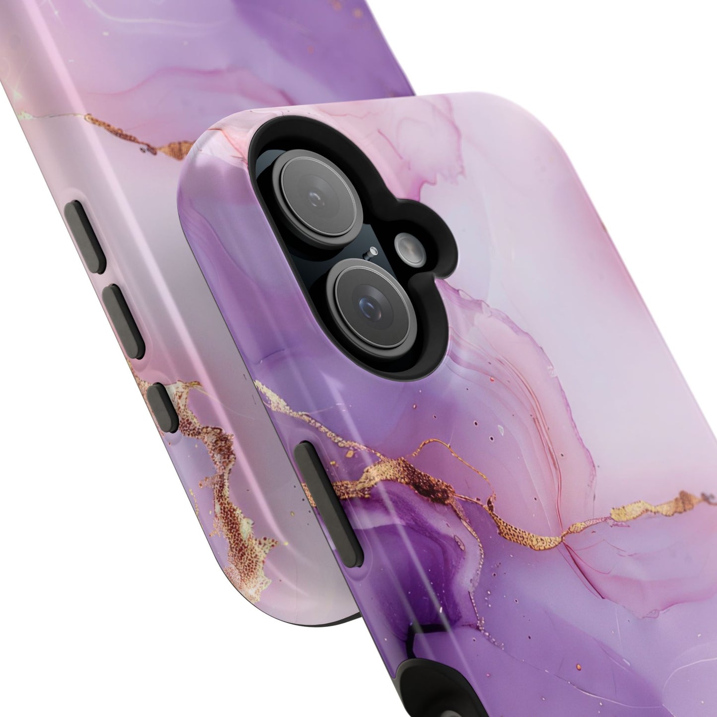 Elegant Purple Marble iPhone Case