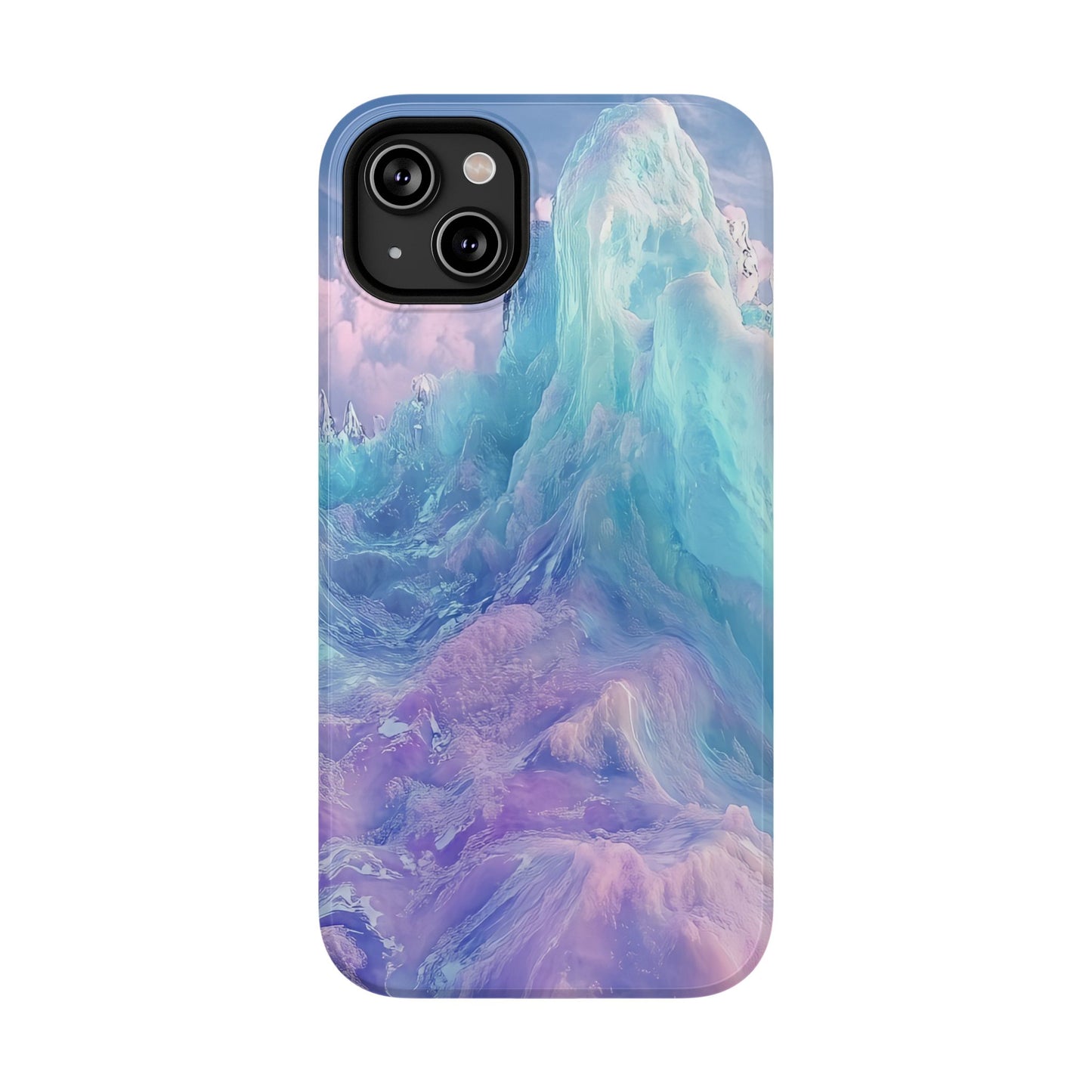 Phone Case - Colorful Abstract Waves Design