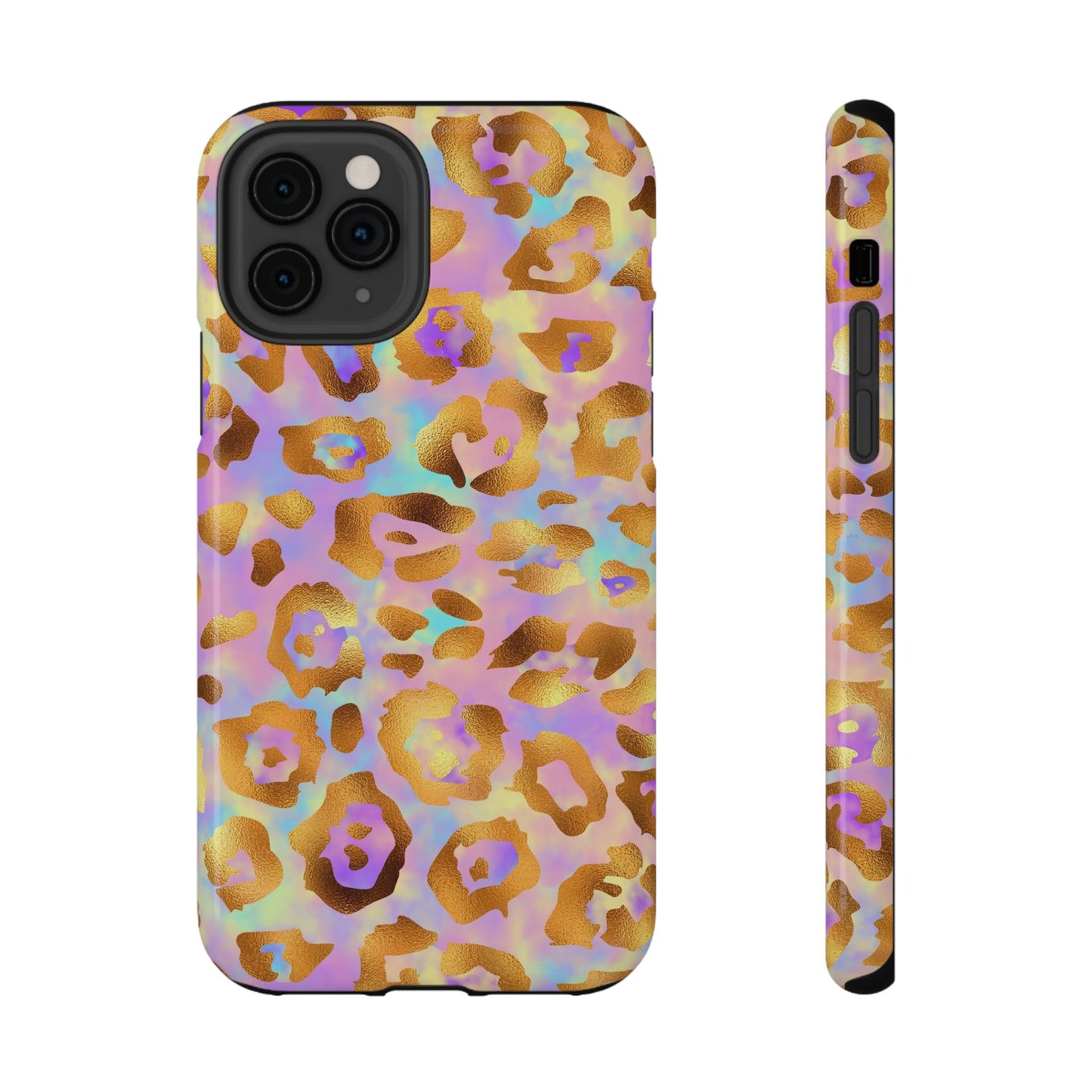 Leopard Print Impact-Resistant Phone Case