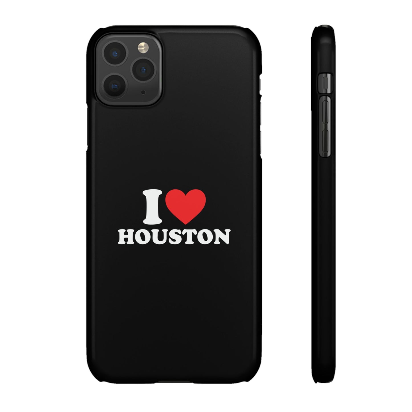 I Love Houston Snap Case Phone Cover