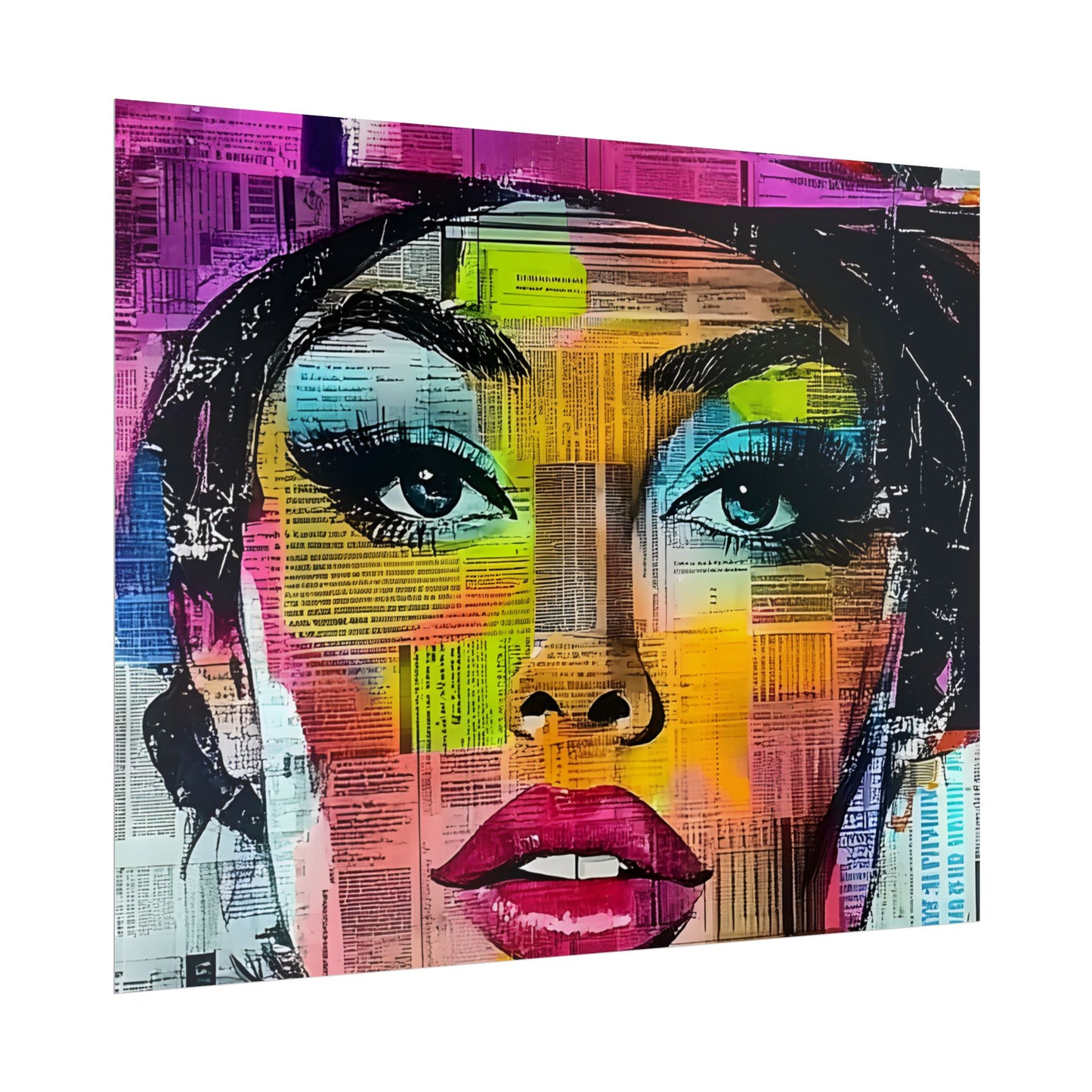 Retro Pop Culture Woman 9 - Wall Art, Retro Art