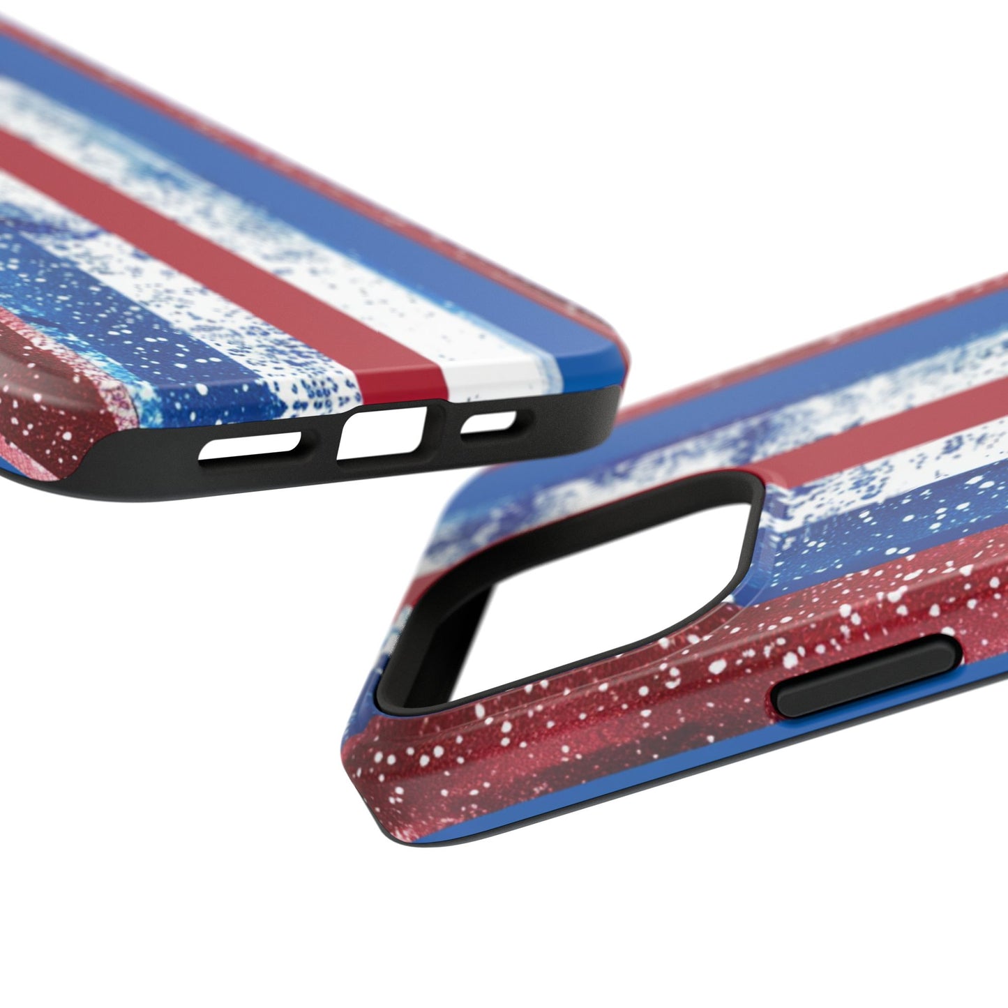 Patriotic Stripes Impact-Resistant Phone Case