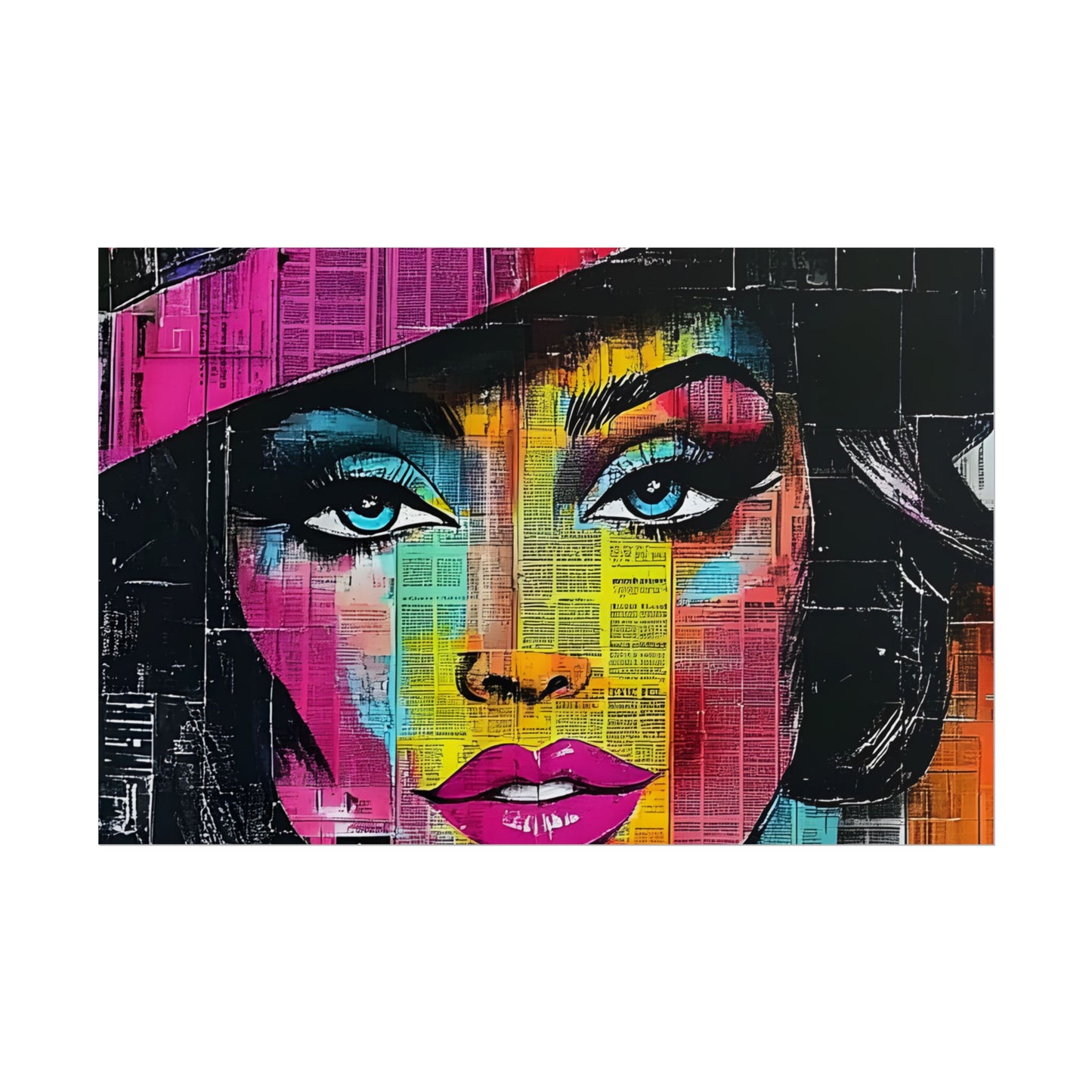 Poster Print Retro Pop Culture Woman 10