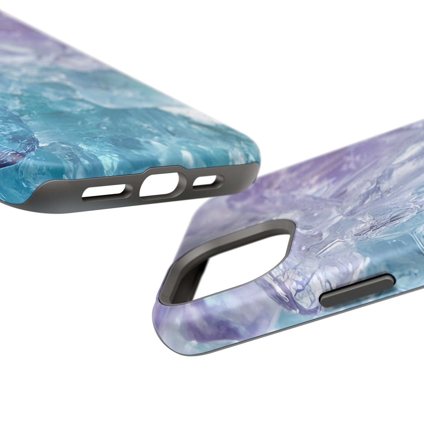 Crystal-Patterned Impact-Resistant Phone Case | Stylish Protection for Adventurers