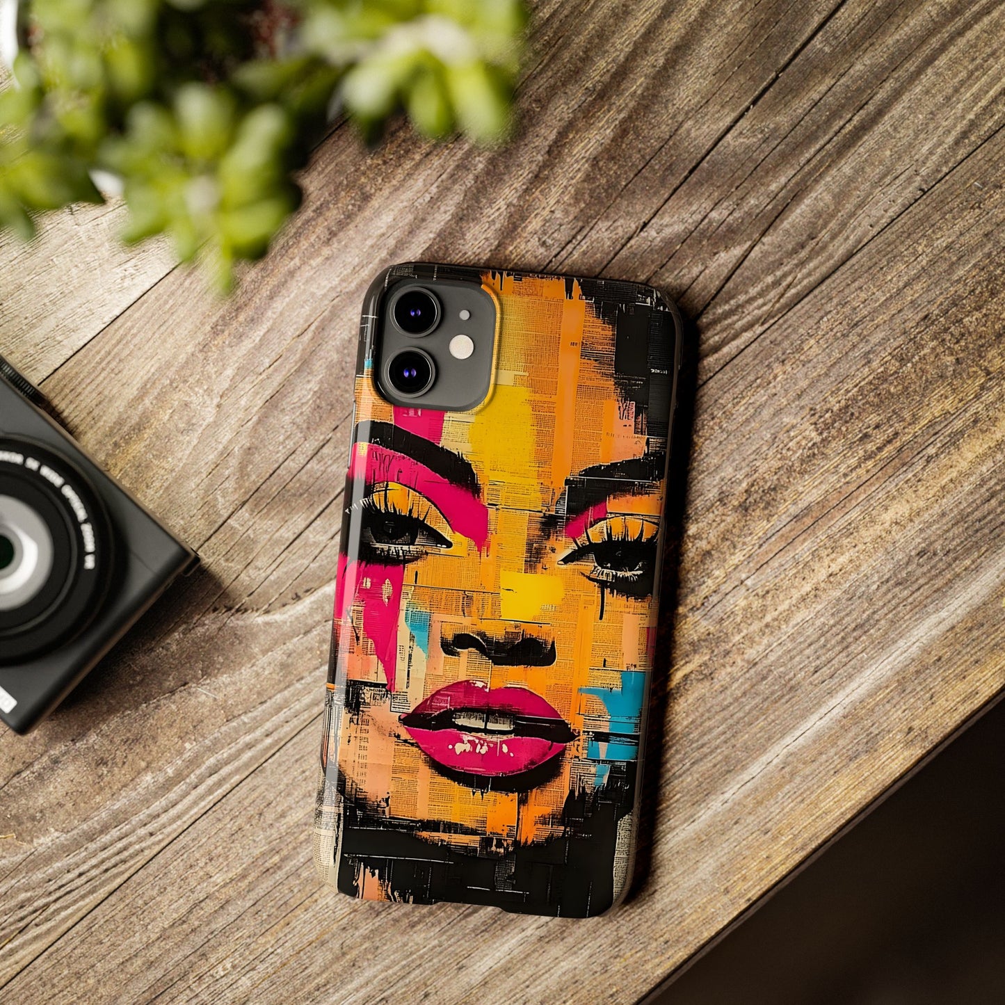 Retro Pop Culture Woman 1 - Phone Case