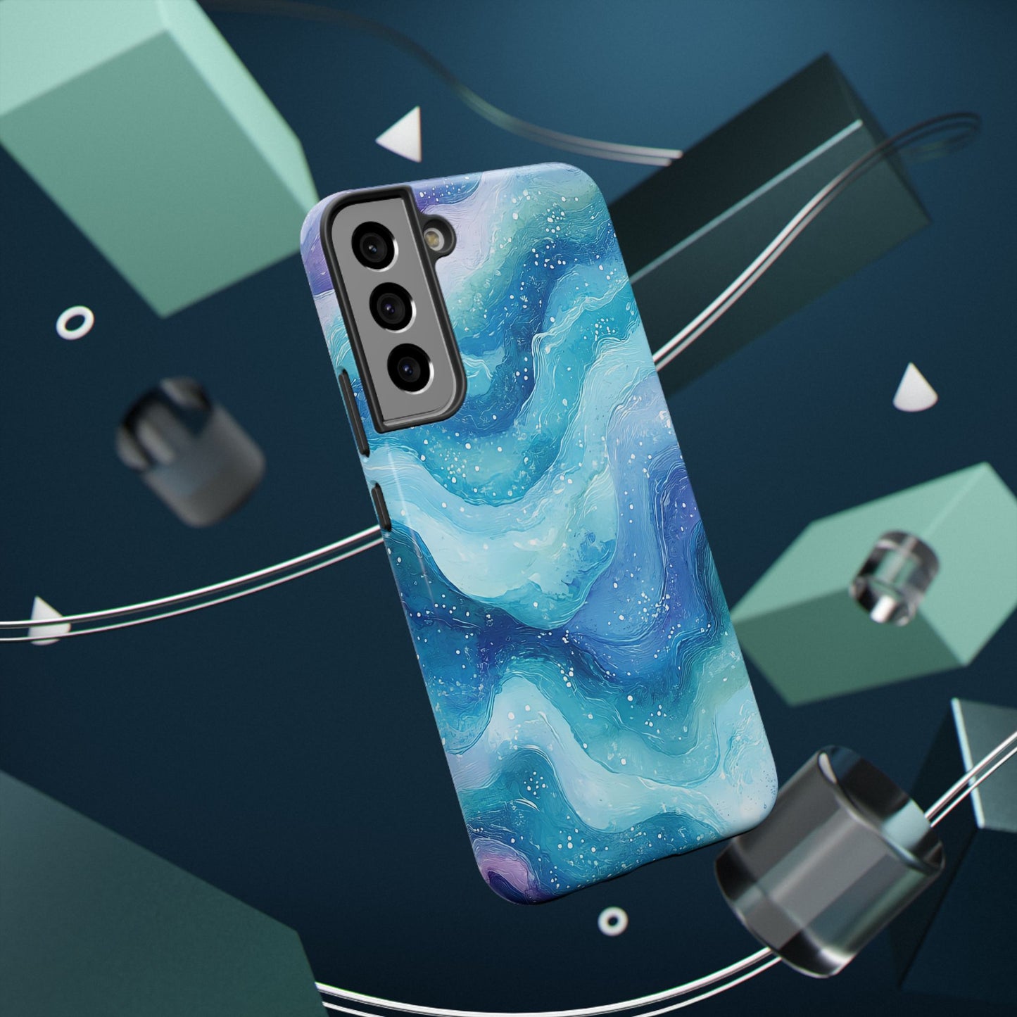 Ocean Wave Impact-Resistant Phone Case - Stylish and Durable Design