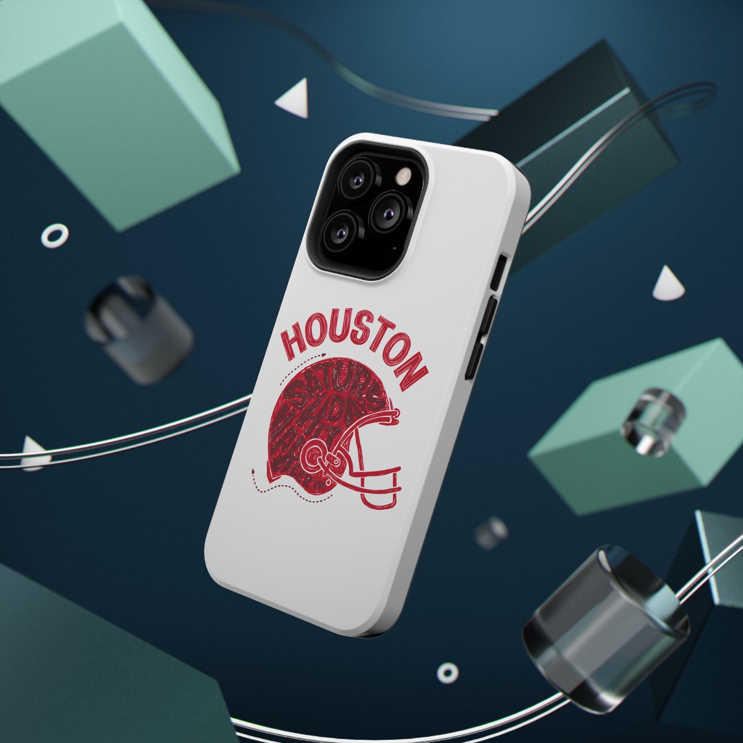 Houston Football Impact-Resistant Phone Case - Durable Design for Fans