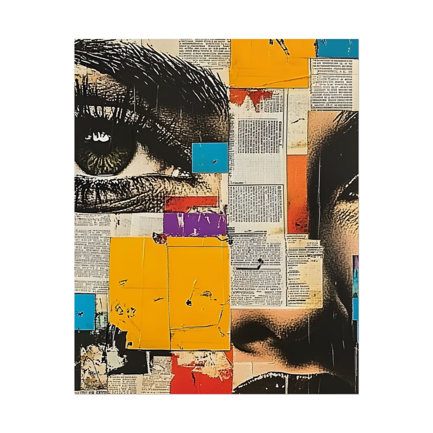 Wall Art Poster - Retro Pop Culture Woman 15