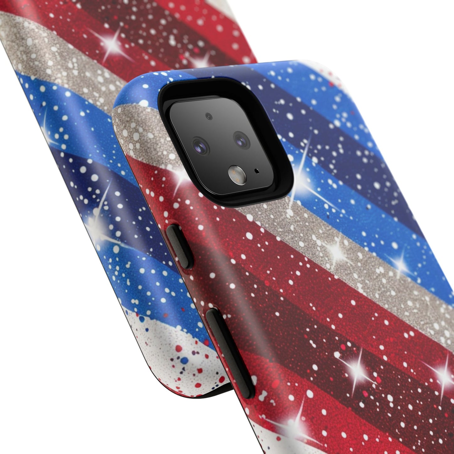 Glittery Patriotic Phone Case - Tough Cases
