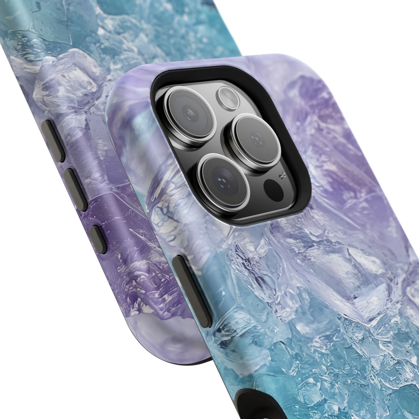 Crystal-Patterned Impact-Resistant Phone Case | Stylish Protection for Adventurers