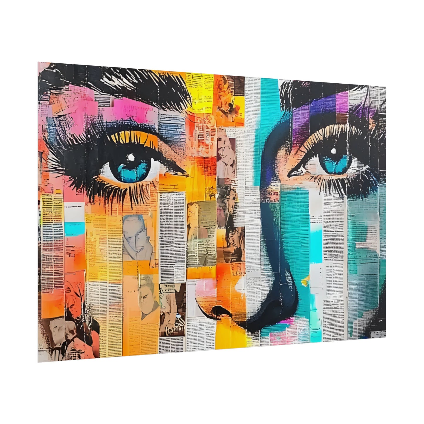 Retro Pop Culture Woman 6-Vibrant Art Wall Decor