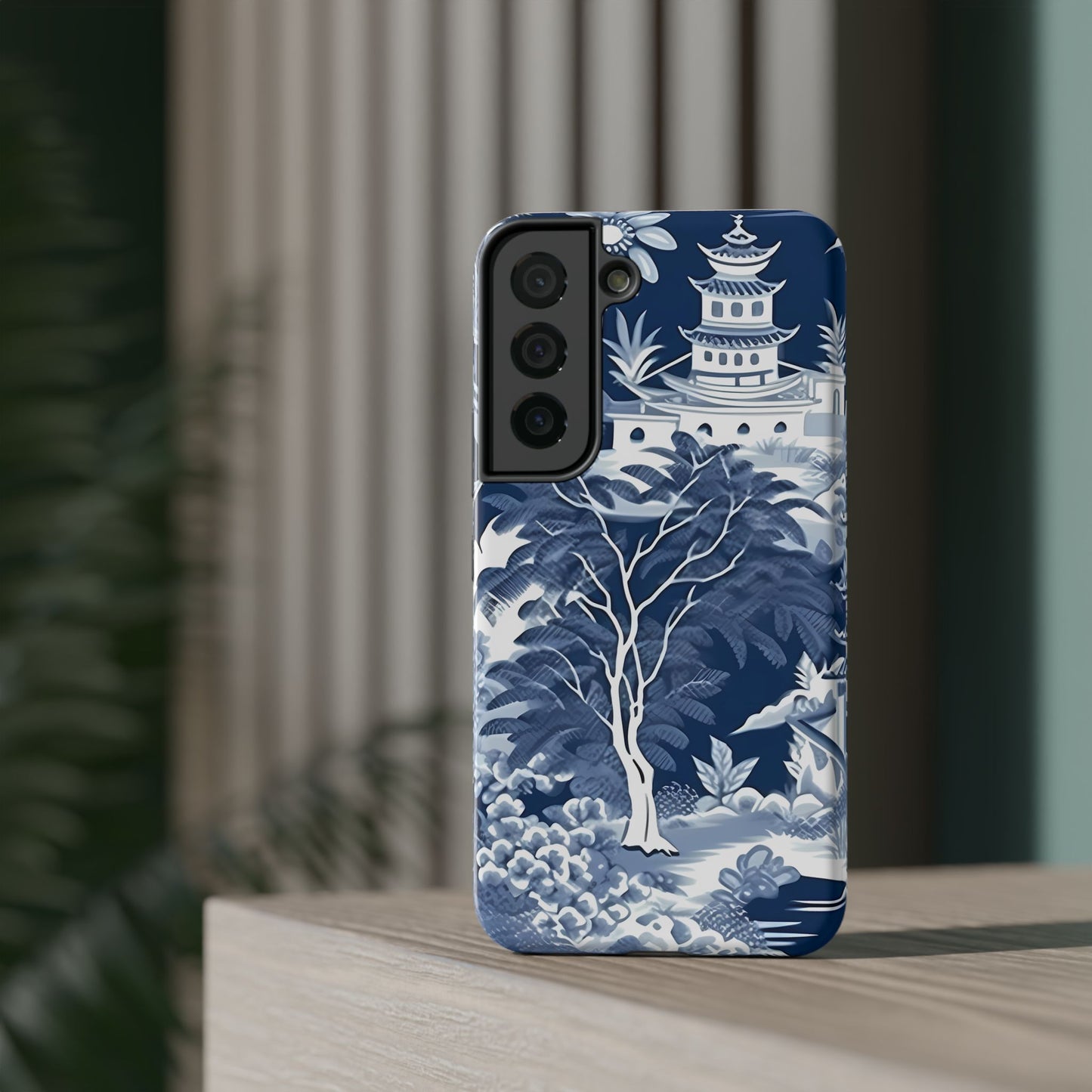 Elegant Blue Landscape Phone Case