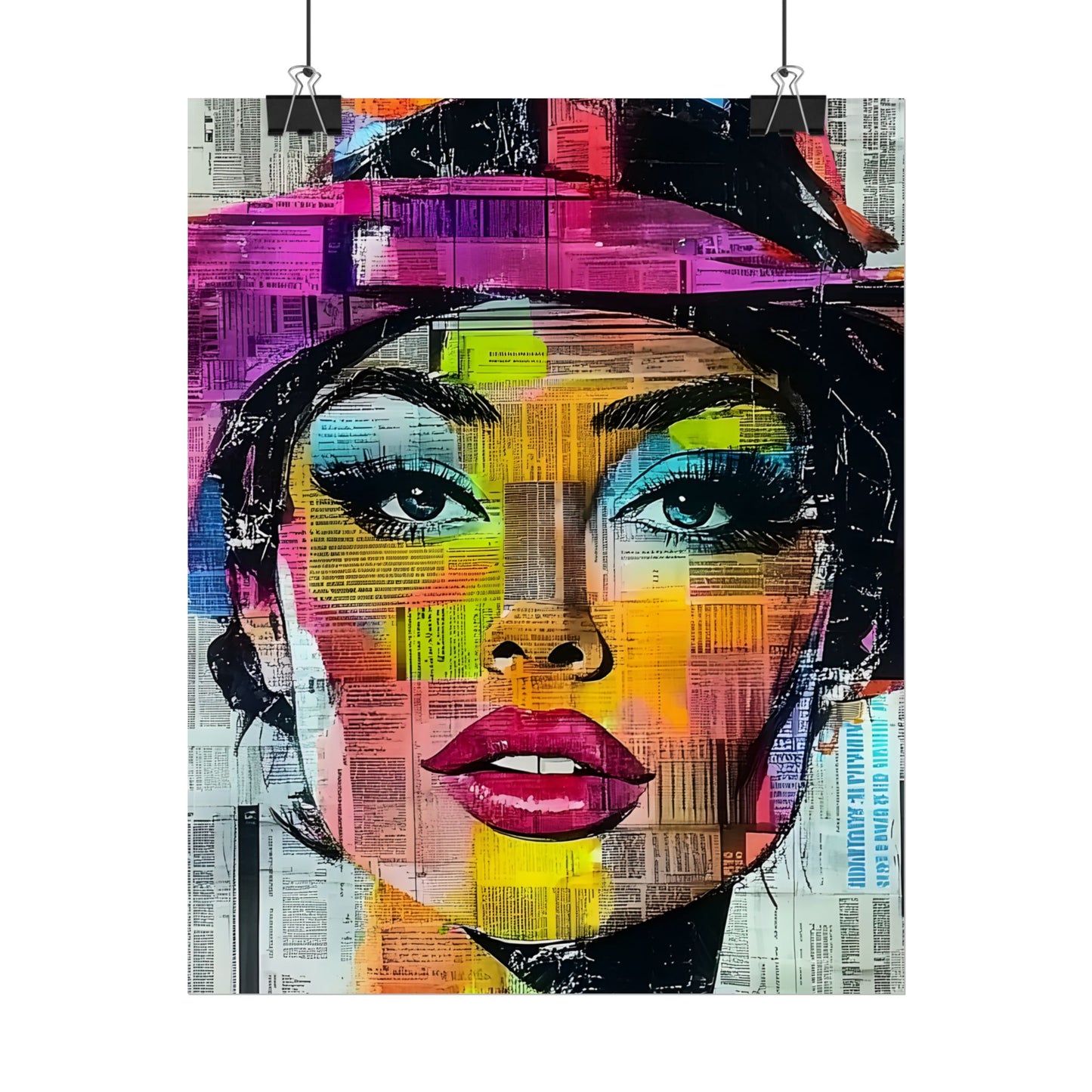Retro Pop Culture Woman 9 - Wall Art, Retro Art