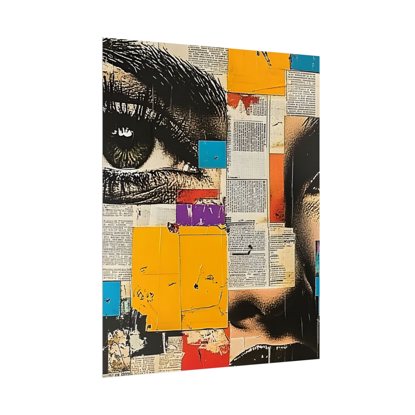 Wall Art Poster - Retro Pop Culture Woman 15