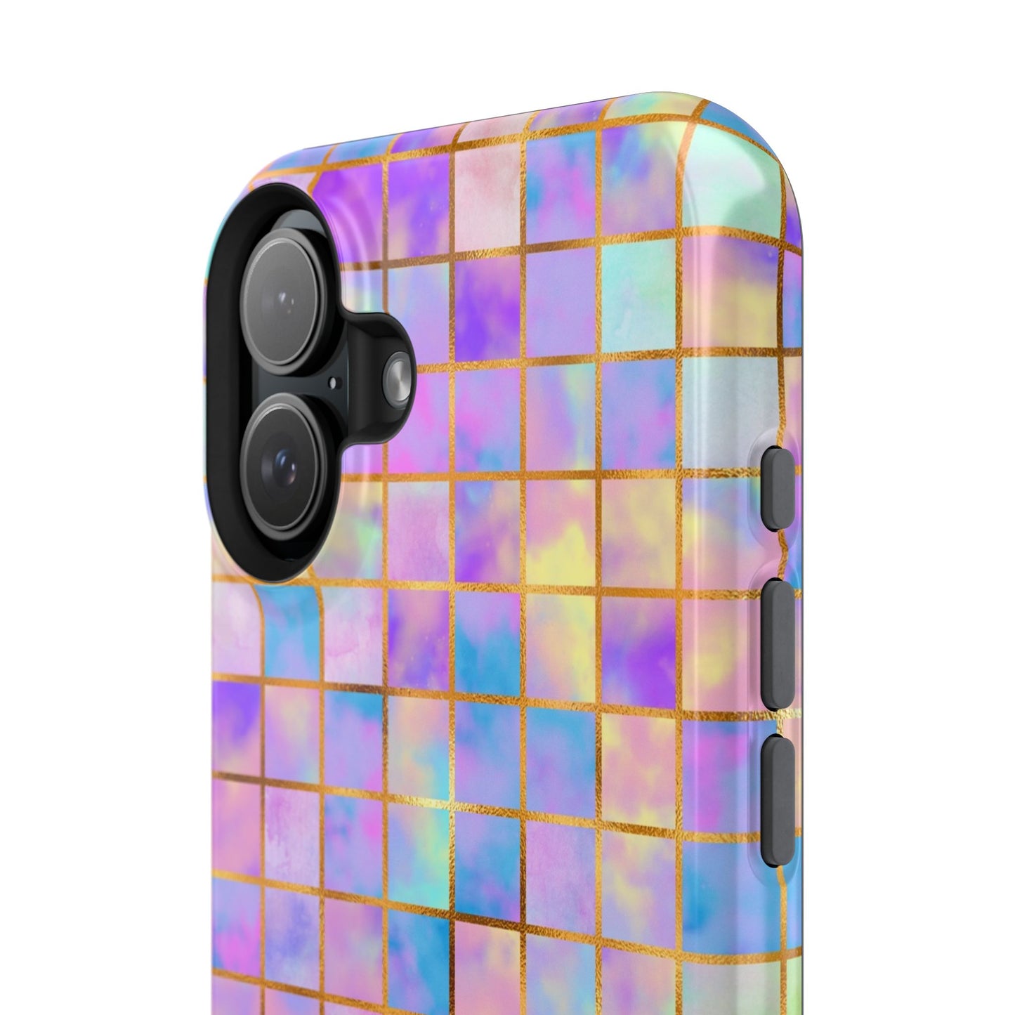 Colorful Mosaic Impact-Resistant Phone Case