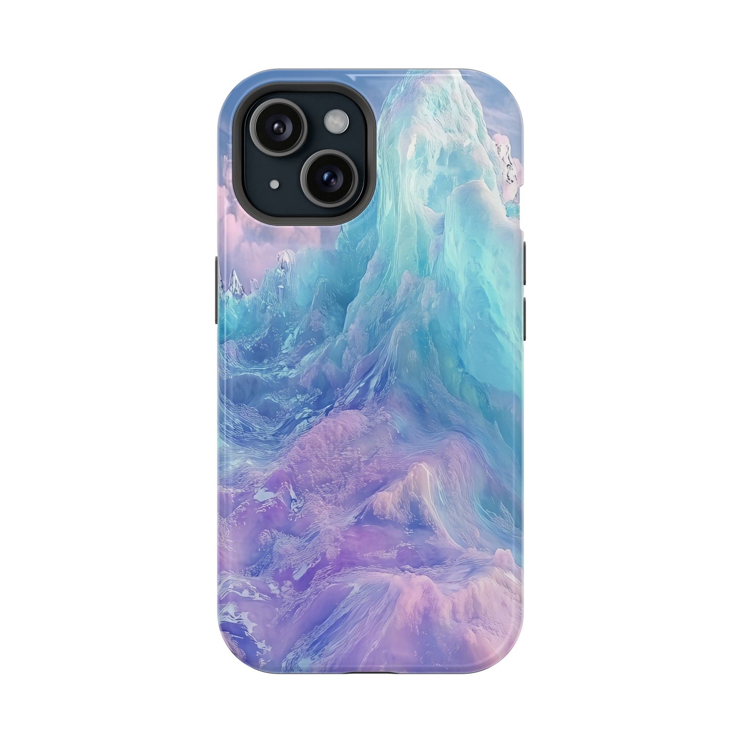 Phone Case - Colorful Abstract Waves Design