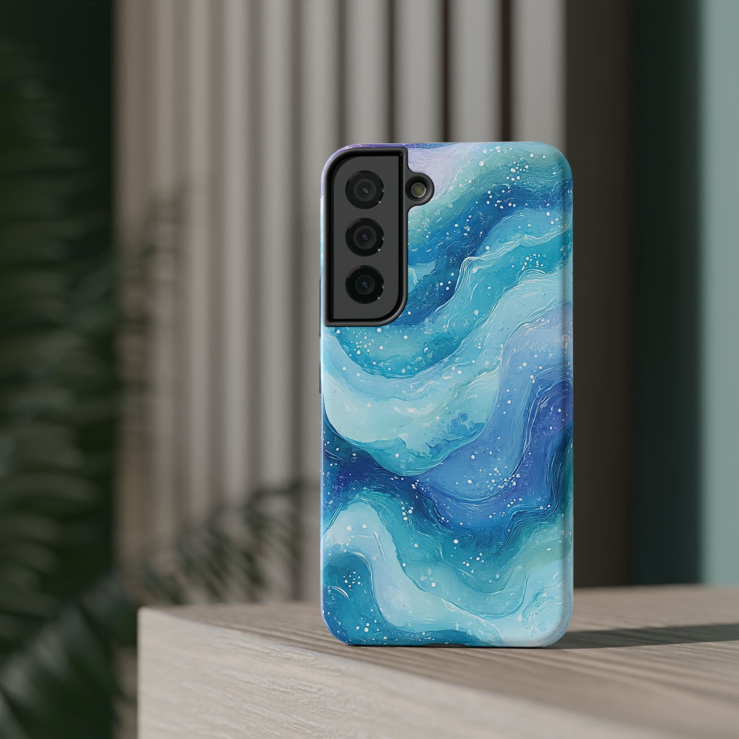 Ocean Wave Impact-Resistant Phone Case - Stylish and Durable Design