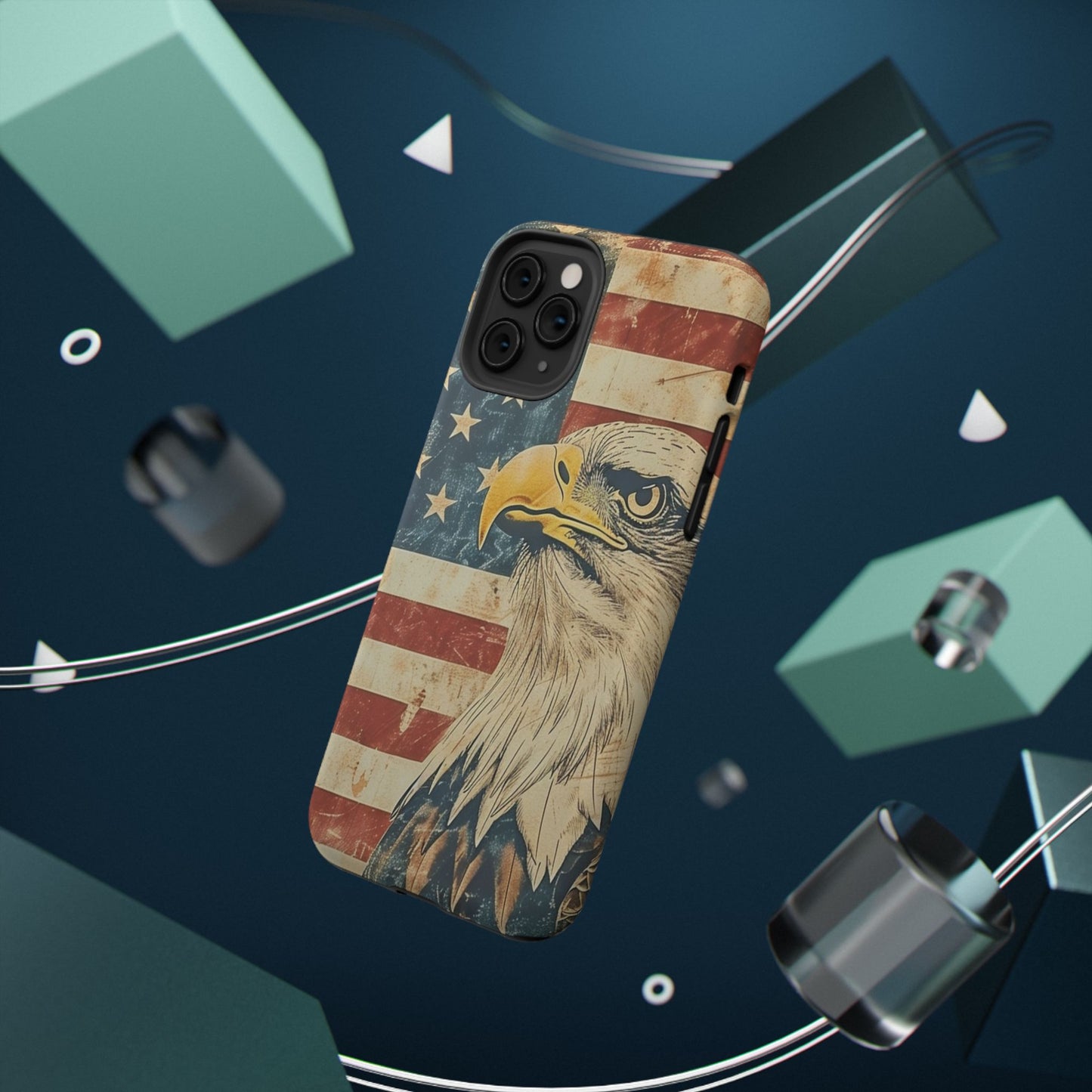 Eagle American Flag Phone Case