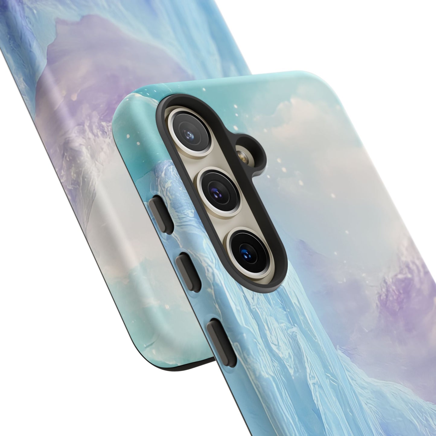 Artistic Phone Case with Iceberg Design