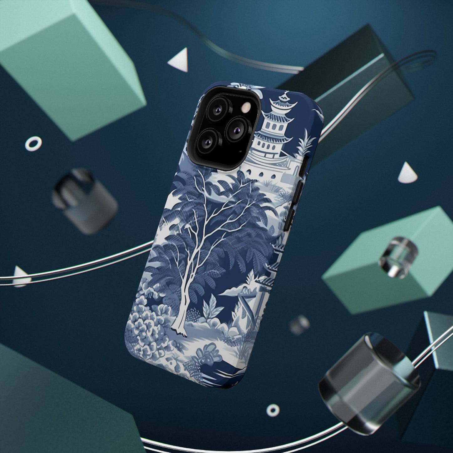 Elegant Blue Landscape Phone Case