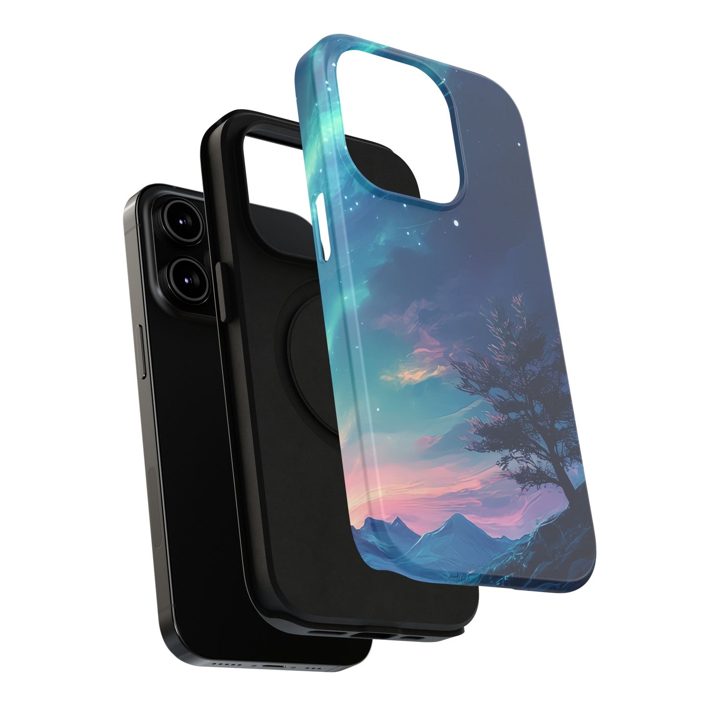 Stunning Galaxy Tree Impact-Resistant Phone Case