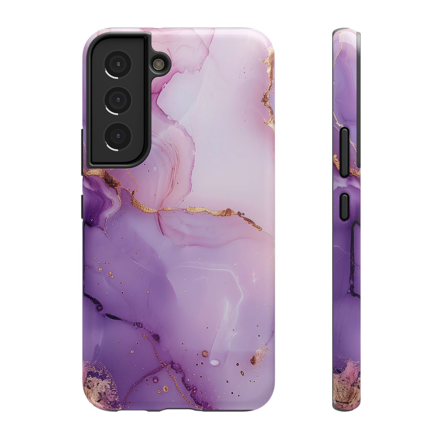 Elegant Purple Marble iPhone Case