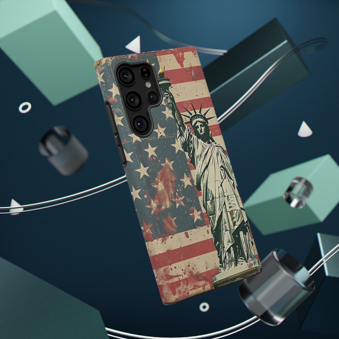 Liberty-Inspired Phone Case - Patriotic Design