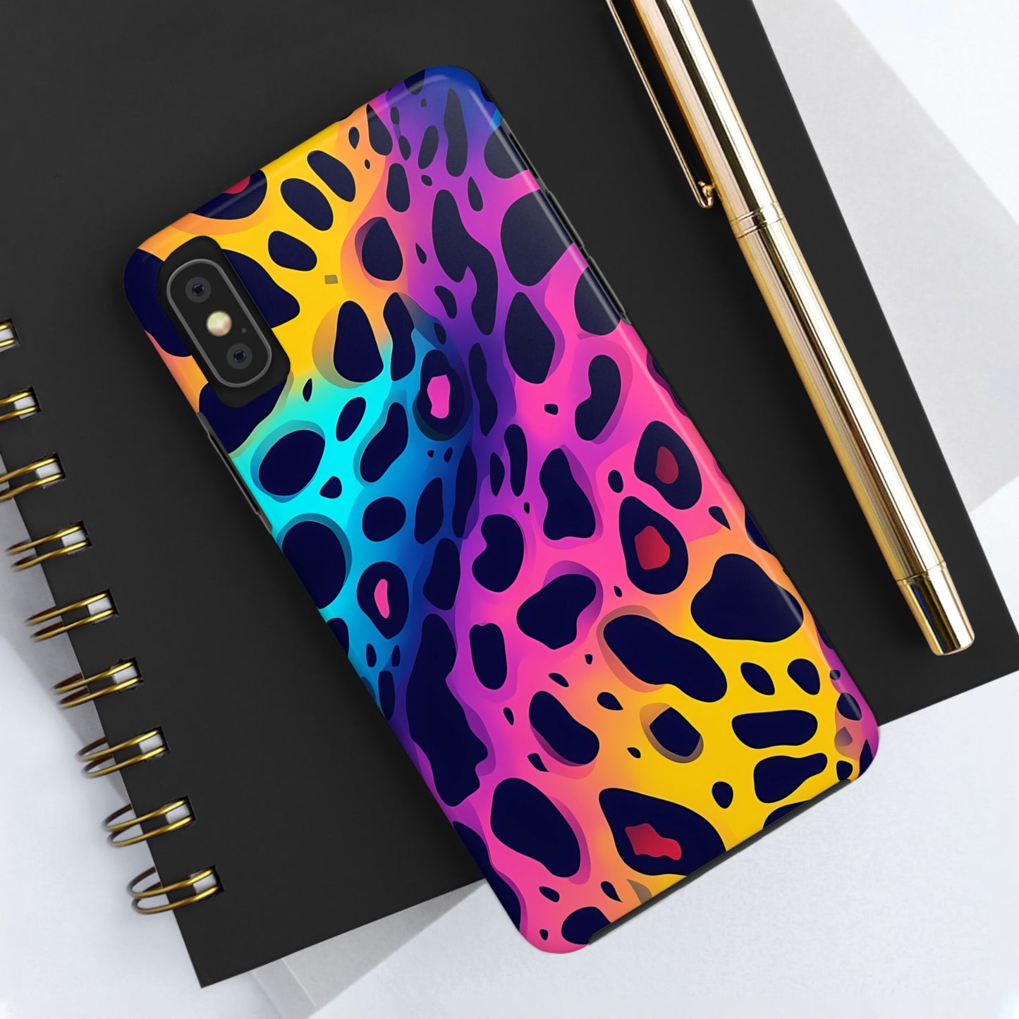 Colorful Animal Print, Stylish Protection for Girls