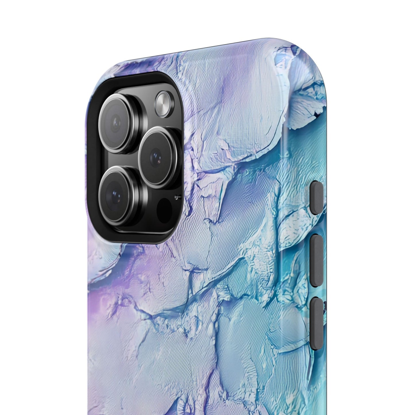 Vibrant Impact-Resistant Phone Case - Colorful Texture Design