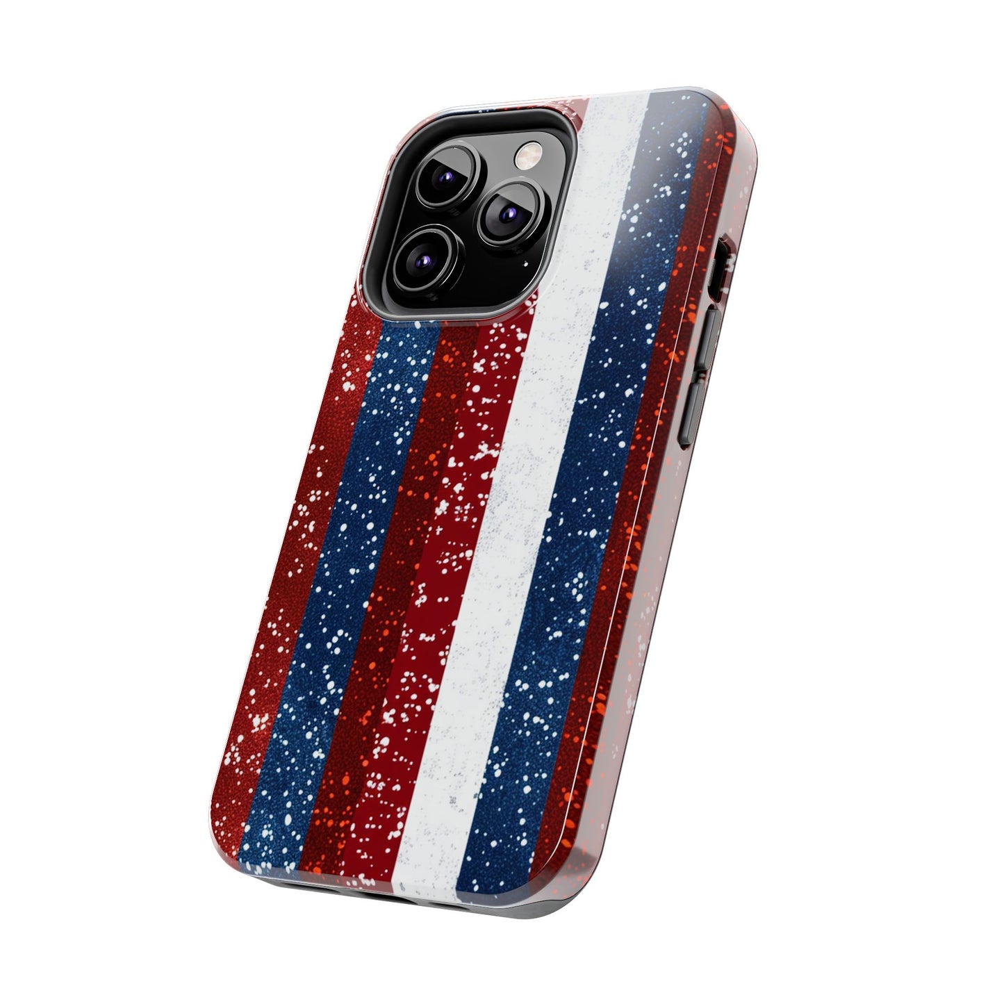 Patriotic Glitter Tough Phone Case
