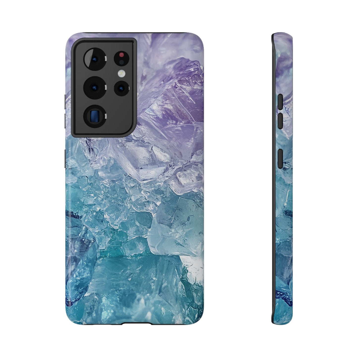 Crystal-Patterned Impact-Resistant Phone Case | Stylish Protection for Adventurers
